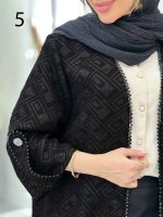 مانتو فکورا آستین پاگن کد 4527 - تصویر 12