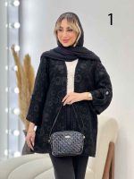 مانتو فکورا آستین پاگن کد 4527 - تصویر 21
