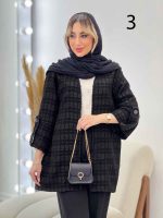 مانتو فکورا آستین پاگن کد 4527 - تصویر 6