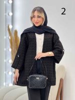 مانتو فکورا آستین پاگن کد 4527 - تصویر 18