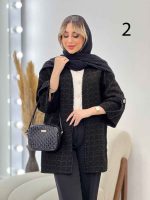 مانتو فکورا آستین پاگن کد 4527 - تصویر 10