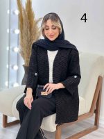 مانتو فکورا آستین پاگن کد 4527 - تصویر 13