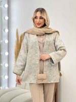 مانتو لمه مغزی دوزی کد 4342 - تصویر 23