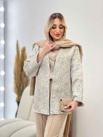 مانتو لمه مغزی دوزی کد 4342 - تصویر 8