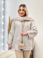 مانتو لمه مغزی دوزی کد 4342 - تصویر 10