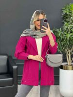 مانتو لینن پایین پاگن کد 4288 - تصویر 22