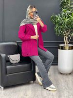 مانتو لینن پایین پاگن کد 4288 - تصویر 19