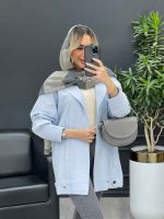 مانتو لینن پایین پاگن کد 4288 - تصویر 5