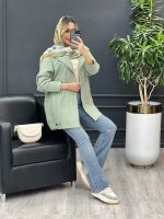 مانتو لینن پایین پاگن کد 4288 - تصویر 25