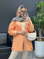 مانتو لینن پایین پاگن کد 4288 - تصویر 8