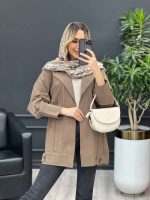 مانتو لینن پایین پاگن کد 4288 - تصویر 9