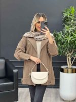 مانتو لینن پایین پاگن کد 4288 - تصویر 6