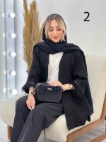مانتو فکورا آستین پر کد 4311 - تصویر 4