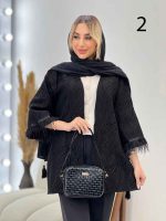 مانتو فکورا آستین پر کد 4311 - تصویر 12