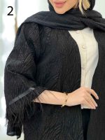مانتو فکورا آستین پر کد 4311 - تصویر 6