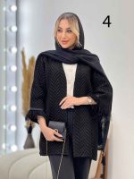 مانتو فکورا آستین پر کد 4311 - تصویر 14