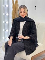 مانتو فکورا آستین پر کد 4311 - تصویر 11
