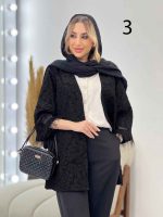 مانتو فکورا آستین پر کد 4311 - تصویر 15