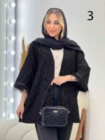 مانتو فکورا آستین پر کد 4311 - تصویر 7