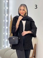 مانتو فکورا آستین پر کد 4311 - تصویر 17