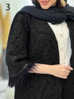 مانتو فکورا آستین پر کد 4311 - تصویر 8