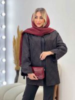 مانتو ژاکارد آستین لاله ای کد 4331 - تصویر 14
