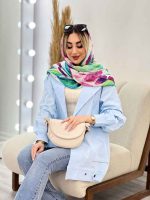 مانتو لینن دو جیب پایین پاگن کد 4371 - تصویر 10