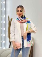 مانتو مازراتی آستین پاگن کد 4334 - تصویر 10