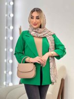 مانتو مازراتی آستین پاگن کد 4334 - تصویر 17
