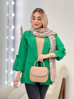 مانتو مازراتی آستین پاگن کد 4334 - تصویر 2