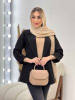 مانتو مازراتی آستین پاگن کد 4334 - تصویر 18