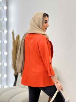 مانتو مازراتی آستین پاگن کد 4334 - تصویر 5