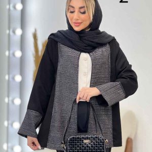 مانتو ترکیبی لمه کد 4312