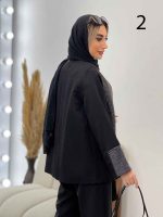 مانتو ترکیبی لمه کد 4312 - تصویر 6