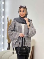 مانتو لمه دوخت دار کد 4351 - تصویر 4