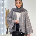 مانتو لمه دوخت دار کد 4351