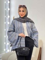 مانتو لمه دوخت دار کد 4351 - تصویر 3