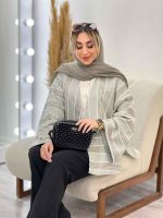 مانتو لمه دوخت دار کد 4351 - تصویر 5