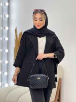 مانتو جیب نما آستین دوبل کد 4329 - تصویر 11