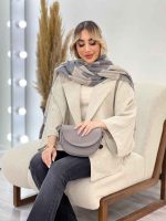 مانتو پانچ دو دکمه کد 4362 - تصویر 10