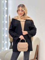 مانتو مازراتی دو جیب نما کد 4383 - تصویر 16