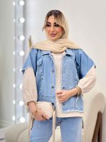 جین دو تکه دو جیب کد 4399 - تصویر 6