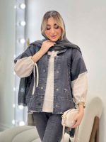جین دو تکه دو جیب کد 4399 - تصویر 15
