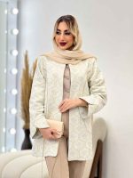 مانتو ژاکارد آستین لاله کد 4411 - تصویر 9
