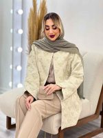 مانتو ژاکارد آستین لاله کد 4411 - تصویر 12