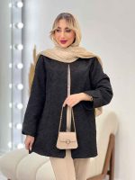 مانتو ژاکارد آستین لاله کد 4411 - تصویر 13