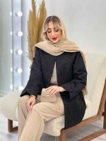 مانتو ژاکارد آستین لاله کد 4411 - تصویر 7