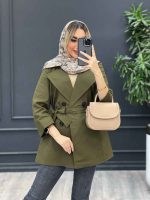 مانتو لینن اسلپ چهاردکمه کد 4379 - تصویر 20