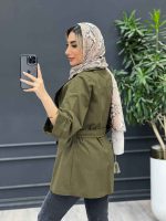 مانتو لینن اسلپ چهاردکمه کد 4379 - تصویر 15