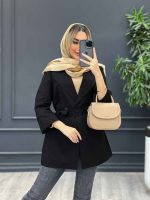 مانتو لینن اسلپ چهاردکمه کد 4379 - تصویر 23
